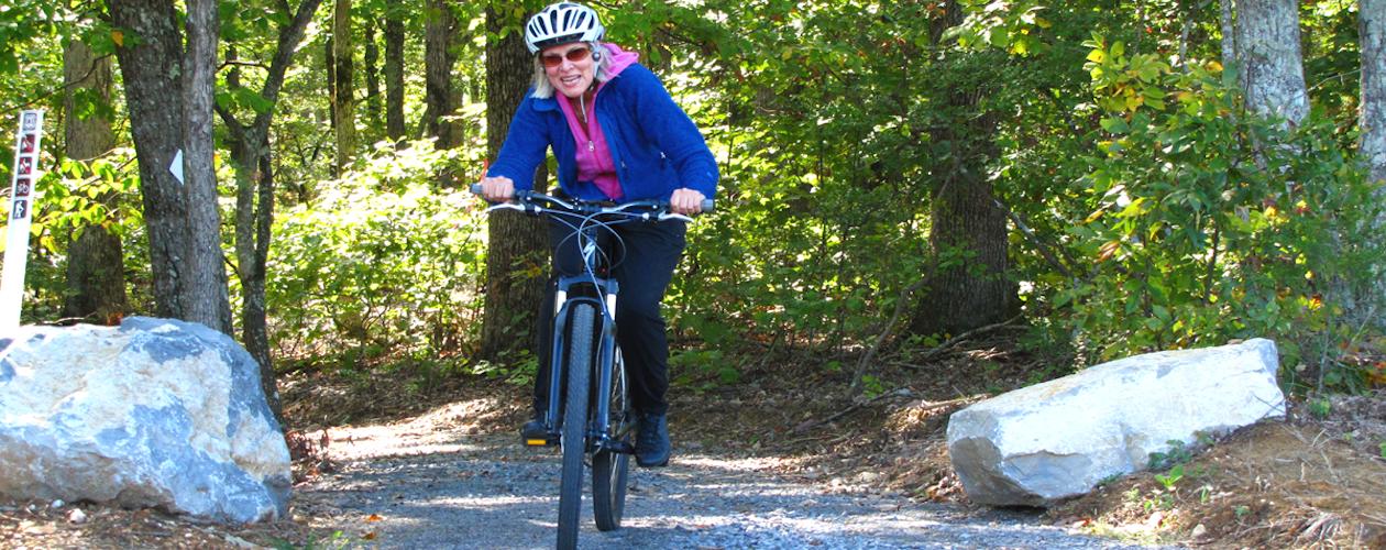 Biking at Land Between The Lakes