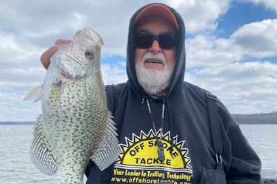 Crappie Being Caught With Both Longlining and Vertical Presentations