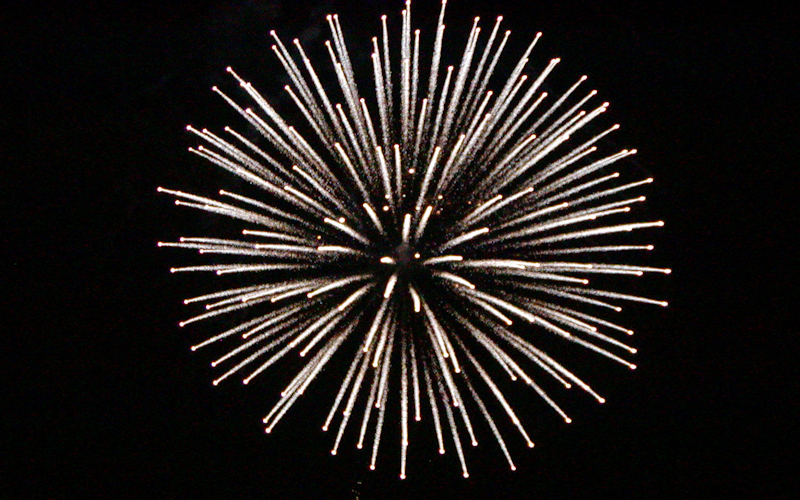 Fireworks at Kentucky Lake