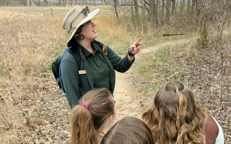 Woodlands Nature Station Girl Scout Day