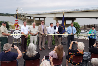 New Lake Barkley Bridge Officially Open with Today's Ribbon Cutting