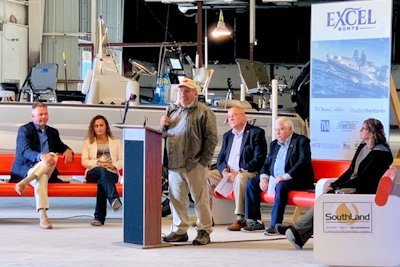 Ground Breaking Held for New Excel Boats Plant in Union City, Tenn.