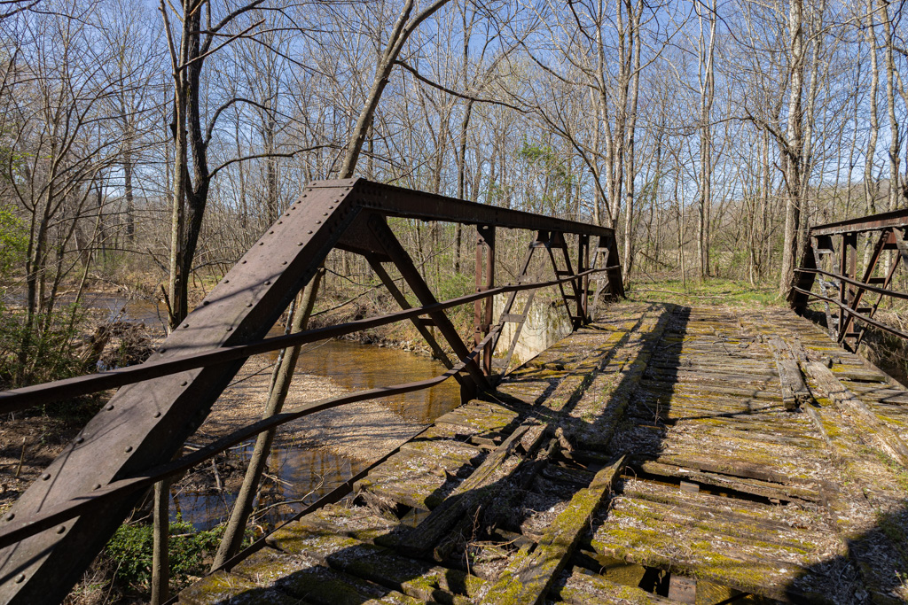 Wandering to Pryor Creek Bridge