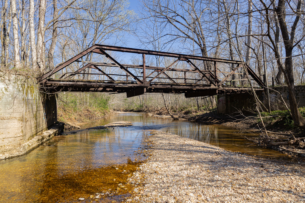 Wandering to Pryor Creek Bridge