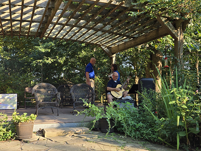 A Magical Evening: Dining with Hummingbirds at the Woodlands Nature Station