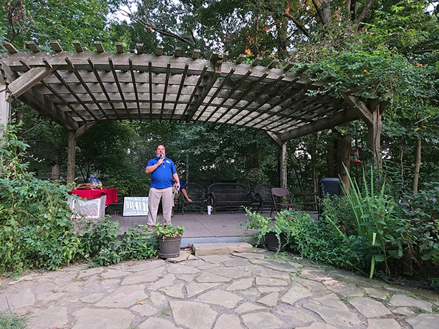 A Magical Evening: Dining with Hummingbirds at the Woodlands Nature Station