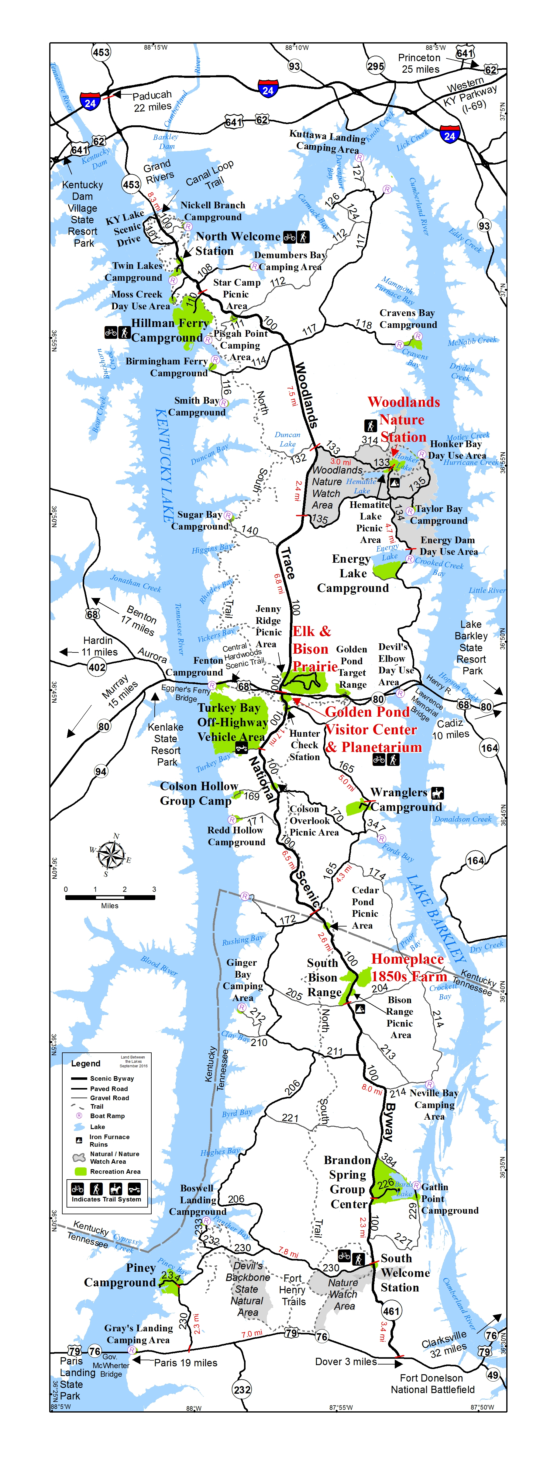 Kentucky Lake Charts