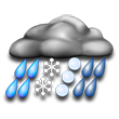 Mostly Cloudy with Chance of Light Wintry Mix